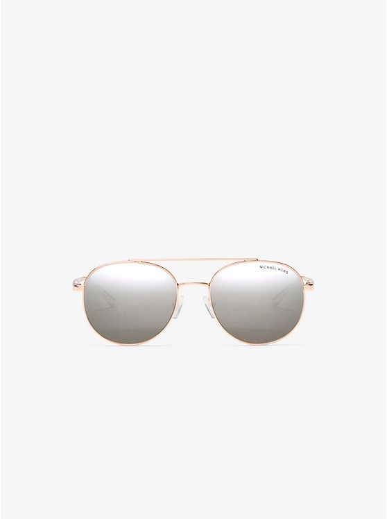 Lon Rounded Aviator Sunglasses | Michael Kors US