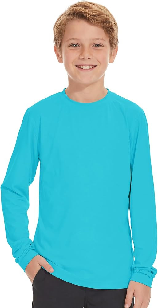 American Trends Rash Guard Girls Swim Shirt Long Sleeve UPF 50+ 5-16T | Amazon (US)