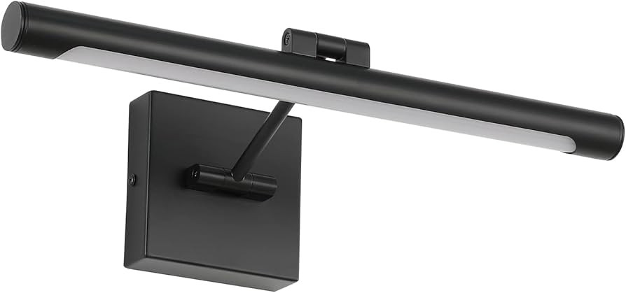 Joosenhouse LED Picture Light Fixtures 16.53" Inches Long Modern Black Wall Lamps with Rotatable ... | Amazon (CA)