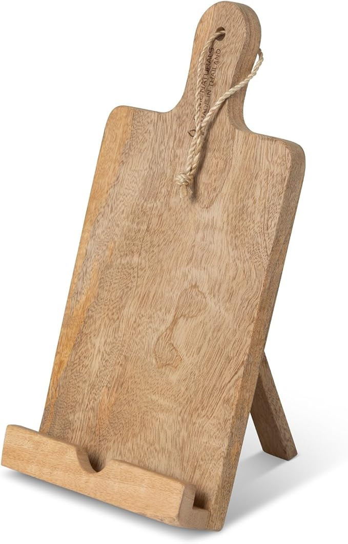 Park Hill Collection Vertical Mango Wood Cookbook Holder | Amazon (US)