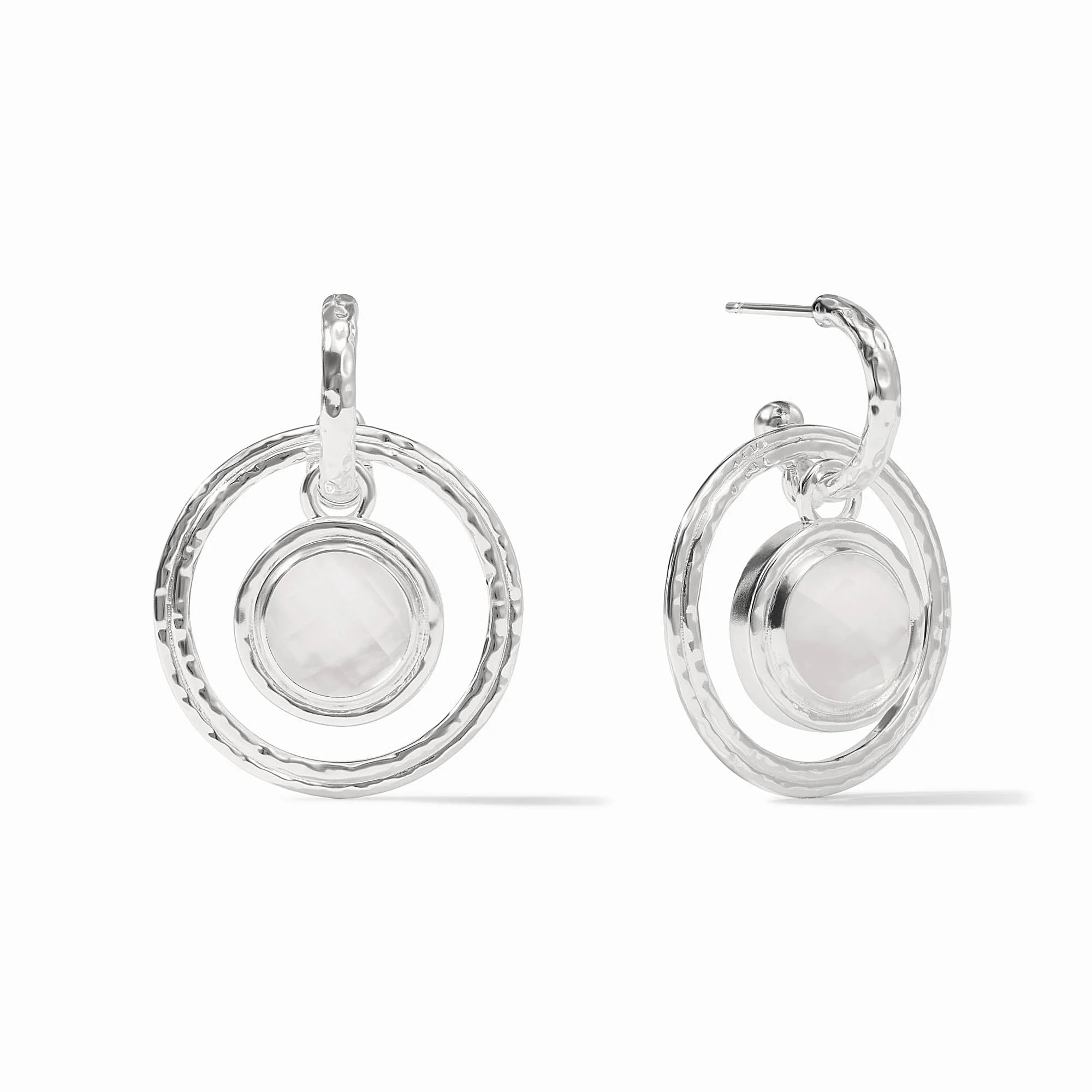Astor 6-in-1 Silver Charm Earring | Julie Vos