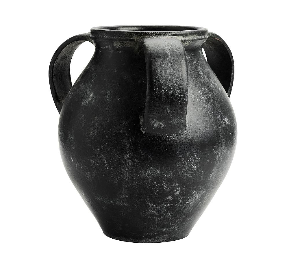 Joshua Vase, Black - Medium | Pottery Barn (US)