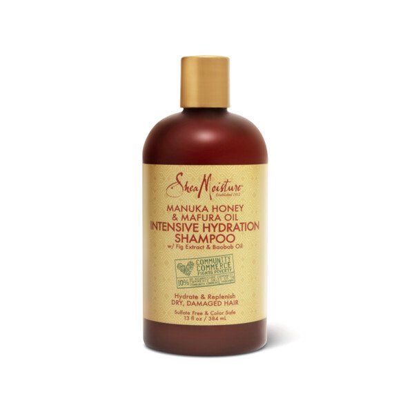 SheaMoisture Intensive Hydration Shampoo for Dry, Damaged Hair 13 oz - Walmart.com | Walmart (US)