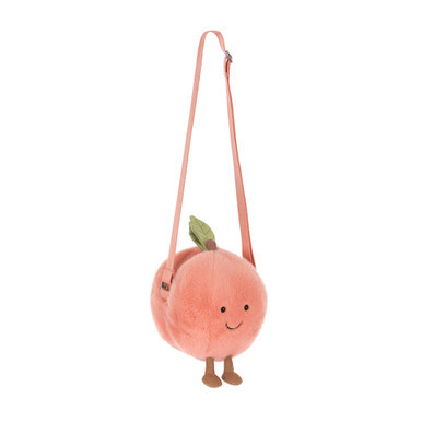 Amuseables Peach Shoulder Bag | Jellycat US