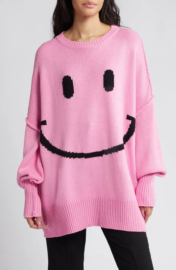 Dressed in Lala Smile Seratonin Oversize Sweater | Nordstrom | Nordstrom