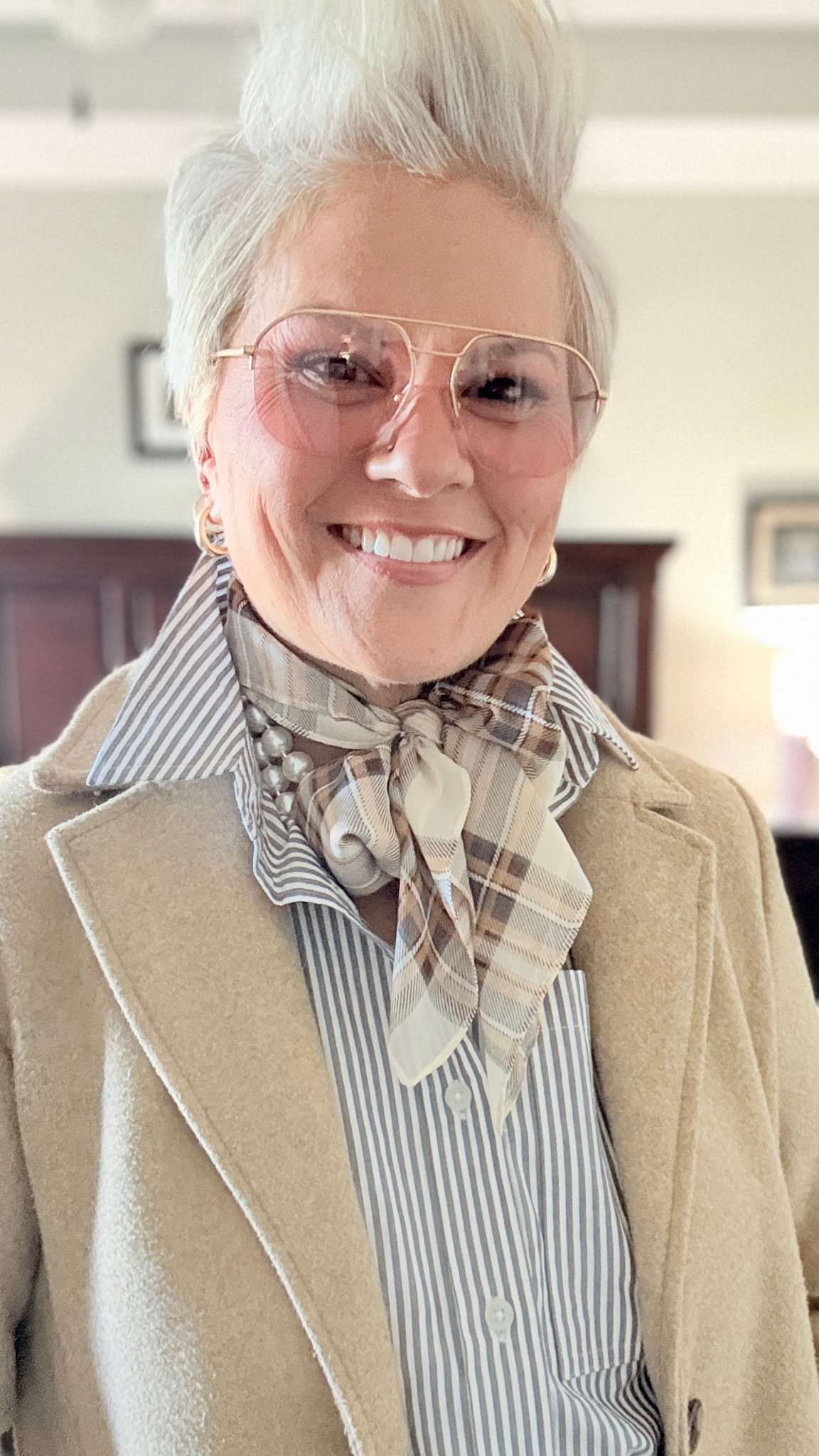 Meeting with clients this afternoon, heading out the door!

#over50style #scarvesareback #chic #poppedcollar

#LTKBeauty #LTKStyleTip #LTKOver40