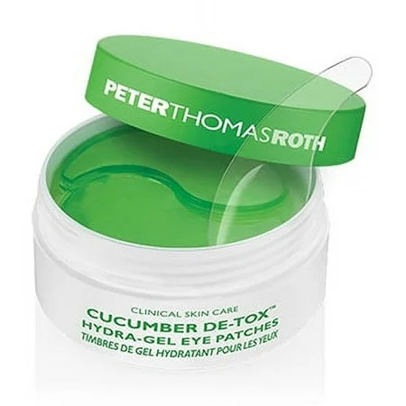 ($48 Value) Peter Thomas Roth Cucumber De Tox Hydra Gel Eye Patches 60 pcs | Walmart (US)