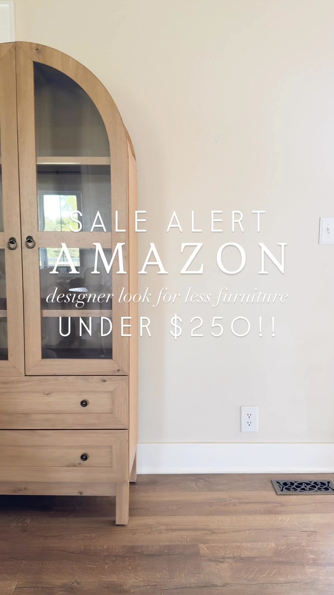 Lowest price ever on our arched cabinet right now for Prime Big Deal Days! 

Arched cabinet, cabinet, home decor 

#LTKHome #LTKSaleAlert