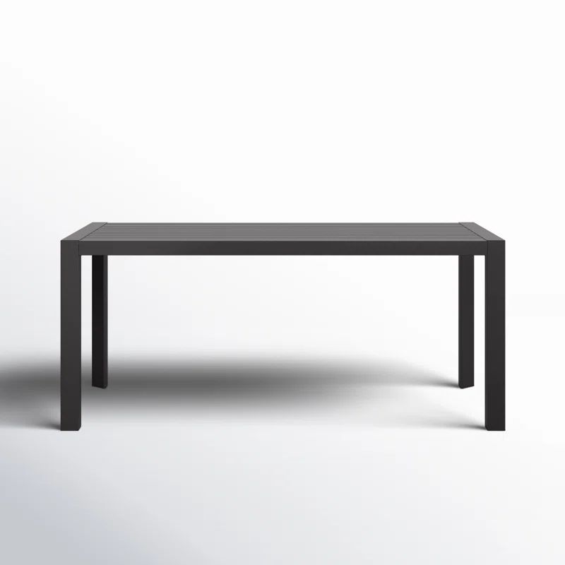 Amelle 70'' Metal Outdoor Dining Table | Wayfair North America