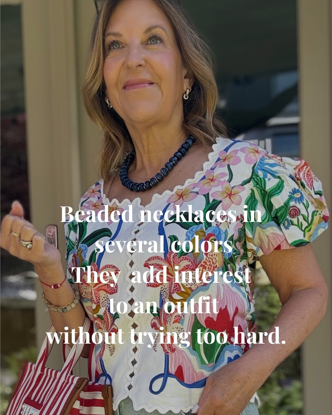 Beaded necklaces are trending! 

Favorites linked to Amazon Prime.

#LTKOver40 #LTKSeasonal #LTKootd