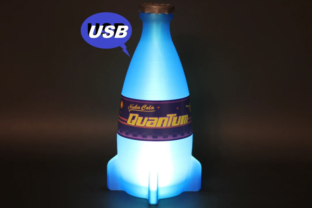 Nuka Cola Quantum Bottle Lamp USB Light - Etsy | Etsy (US)