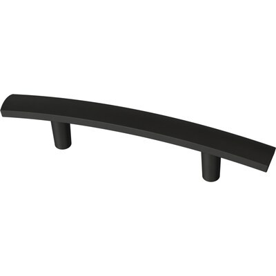 Brainerd Caroline 5-1/16-in Center to Center Matte Black Arch Bar Drawer Pulls Lowes.com | Lowe's