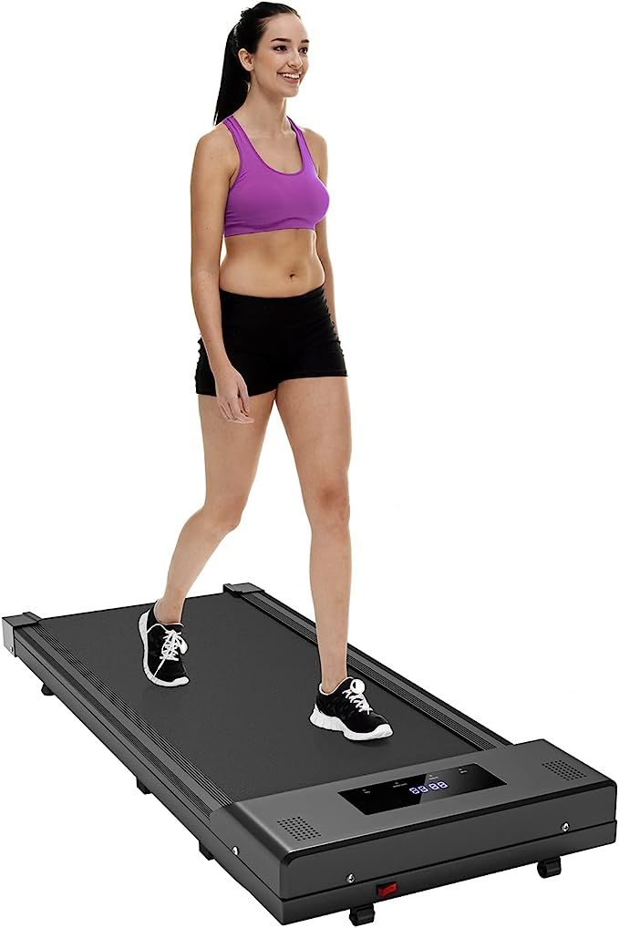 Under Desk Treadmill Walking Pad 3 in 1 Desk Treadmill, Slim Walking Running Jogging Machine for ... | Amazon (US)