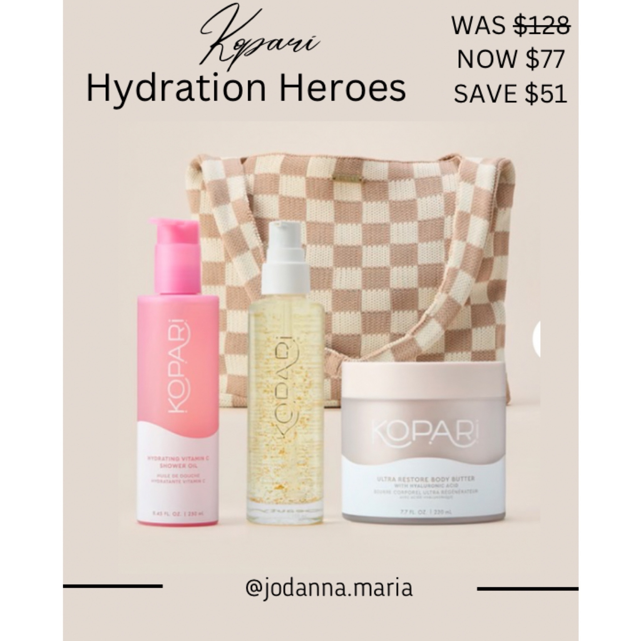 🚨SALE ALERT🚨
Save $51 on the Kopari Hydration Heroes Set! 

Tags: beauty, body care, Kopari, beauty set, sale

#LTKSaleAlert #LTKFindsUnder100 #LTKBeauty