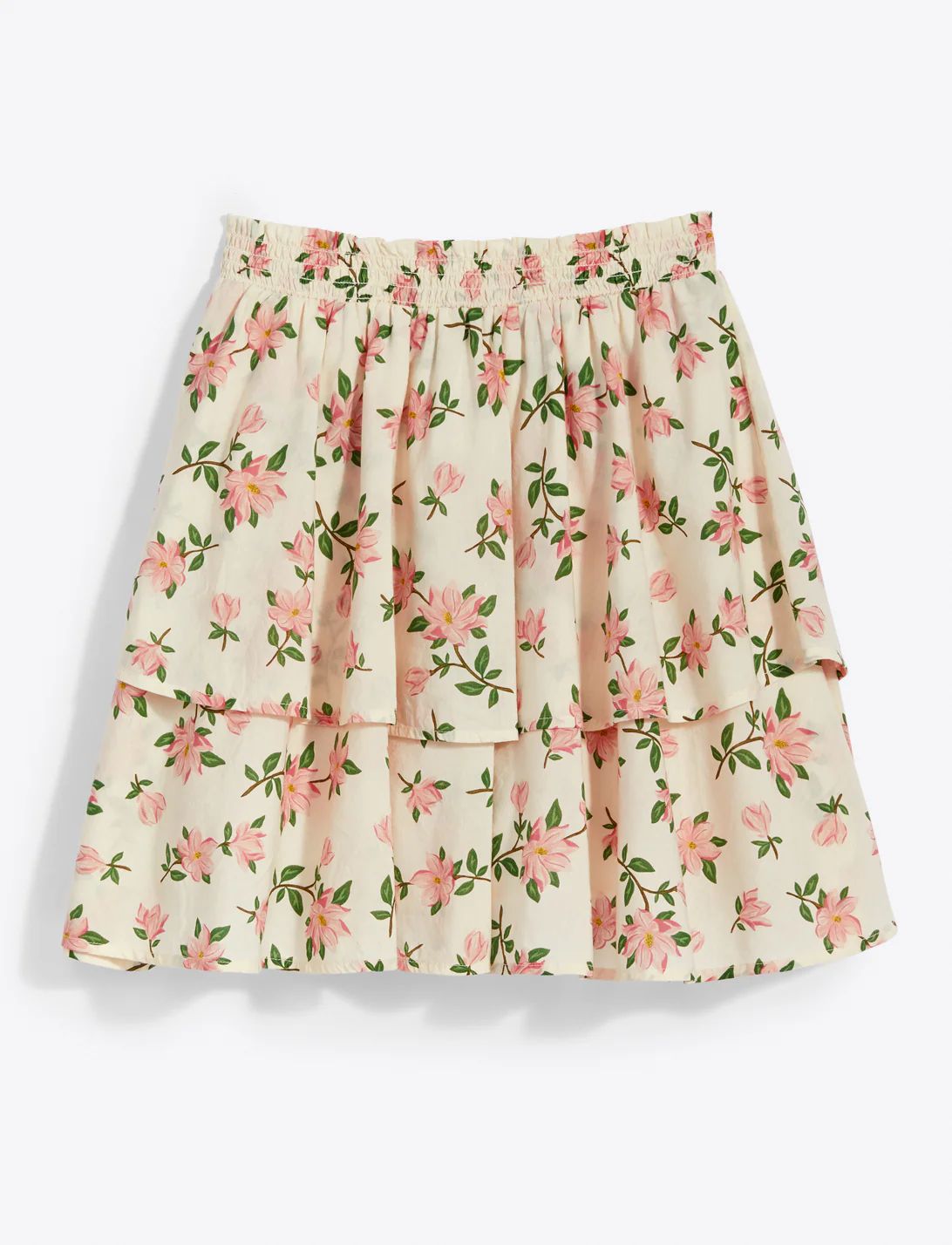 Smocked Waist Skirt in Magnolia | Draper James (US)