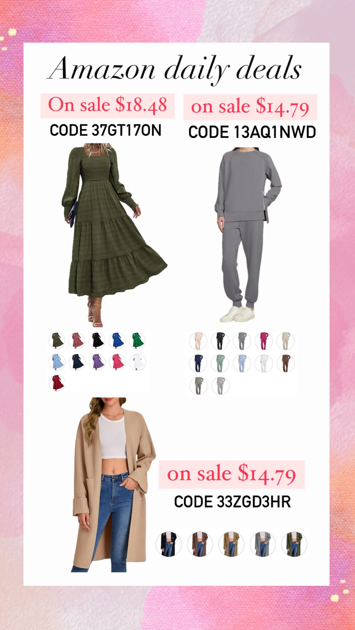 Amazon deals


#LTKSeasonal #LTKFindsUnder50 #LTKStyleTip