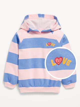 Long-Sleeve Graphic Pullover Hoodie for Toddler Girls | Old Navy (US)