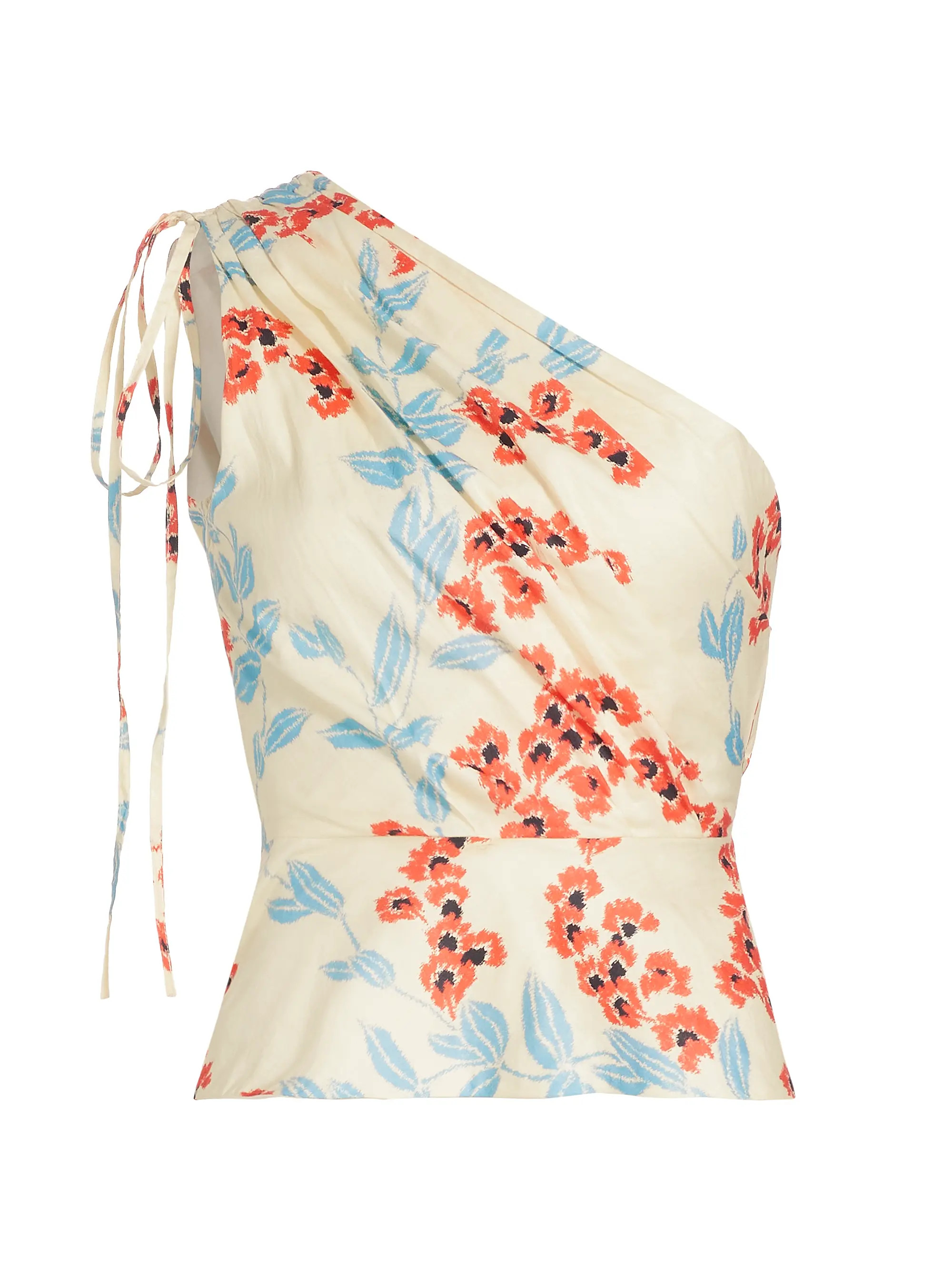 Blythe Floral Poplin Top | Saks Fifth Avenue