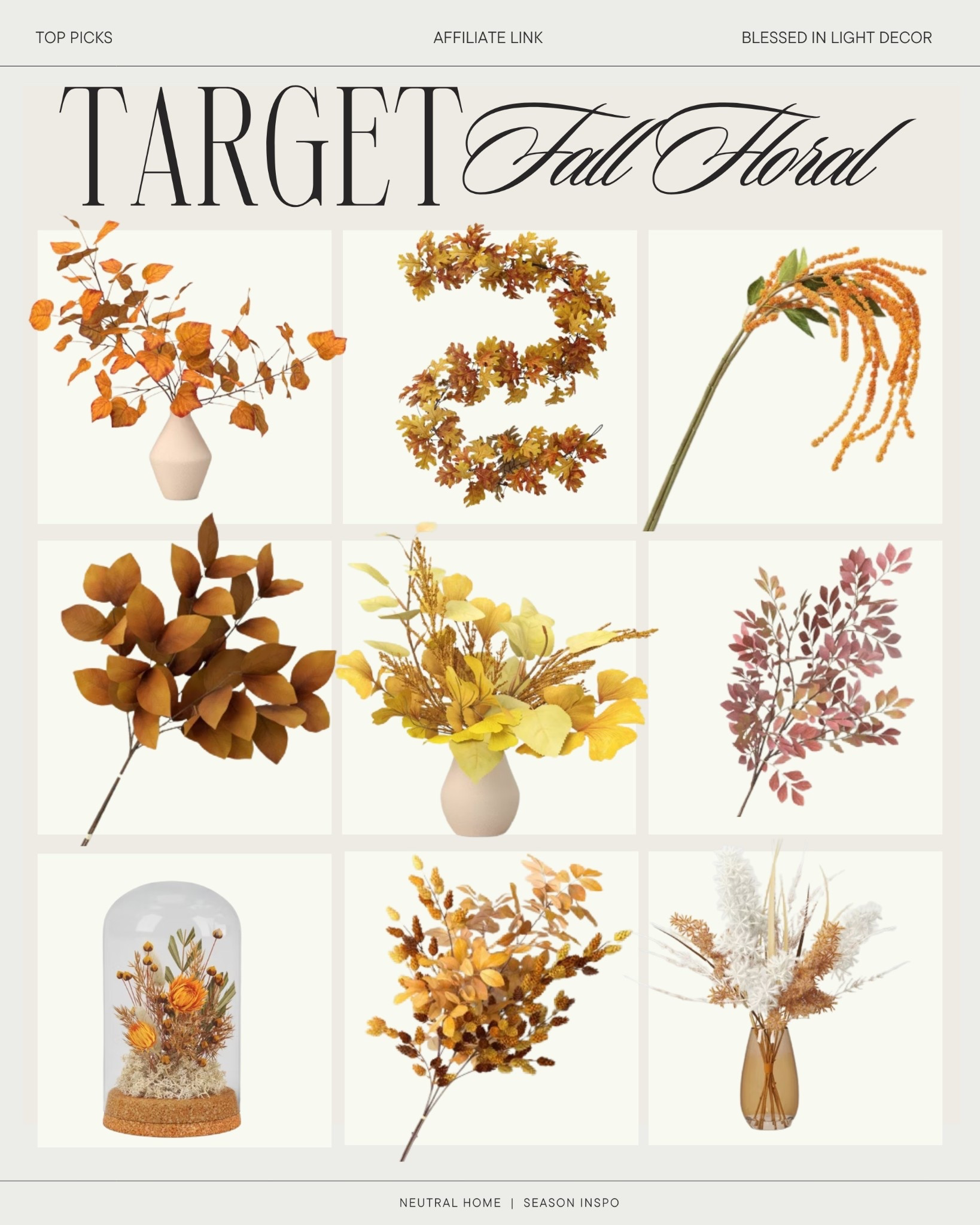 Fall floral target #targetstyle #fall2025 

#LTKSeasonal #LTKHome