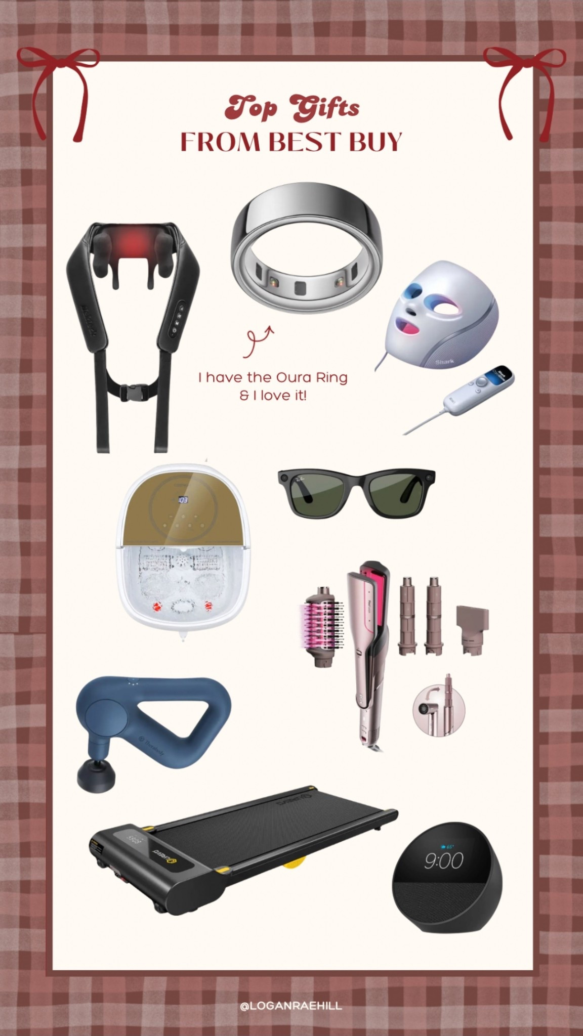 Bestbuy truly has the top gifts for anyone on your list! Especially if they love tech or wellness. 🎁 The Oura Ring is my go-to for tracking sleep, recovery, and overall health, sleek, smart, and such a good gift idea.Shop the top gifts from Best Buy! 