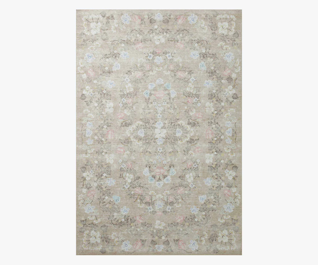 Palais Windsor Printed Rug - Khaki | Rifle Paper Co.