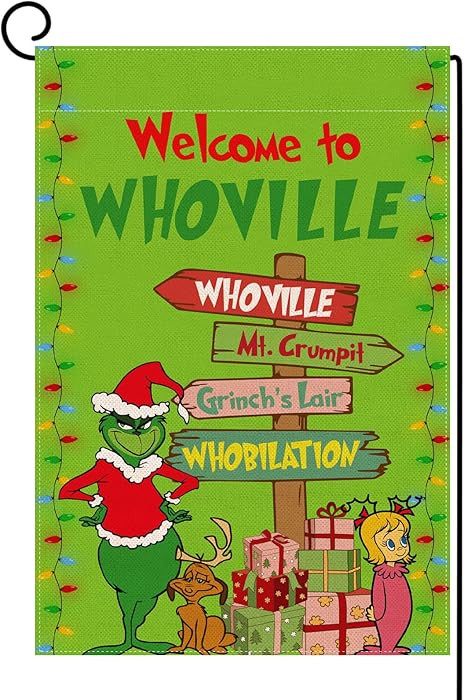 Sunwer Christmas Garden Flag Merry Xmas Winter Holiday Party Decoration Outdoor Front Lawn Yard P... | Amazon (US)