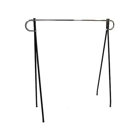 SSWBasics 60 x 60 inch Black & Chrome Single-Rail Garment Rack | Amazon (US)