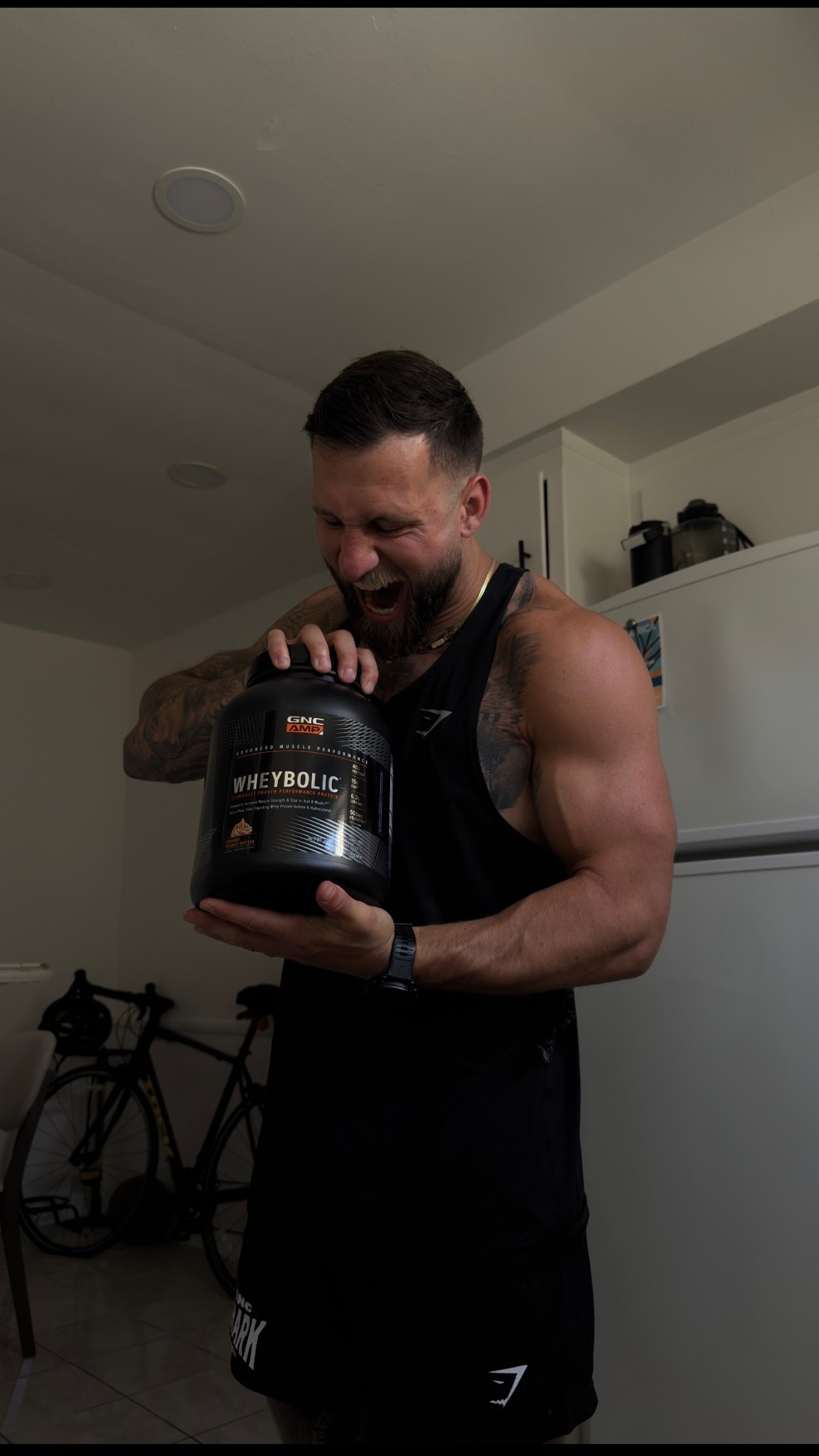 MY POST GYM GO TO! 💪🏻🔥

GNC AMP Wheybolic Creamy Peanut Butter is my go-to flavor—smooth, rich, and ridiculously good.

Each scoop packs 20g of fast-digesting whey protein isolate, but if you’re serious about maximizing your protein intake (and you should be), go for two scoops = 40g of protein 💪🏽 Perfect for post-workout recovery and muscle support.

Make sure you are hitting your protein goals! 


#TeamGNC #GNCPartner @gnclivewell 