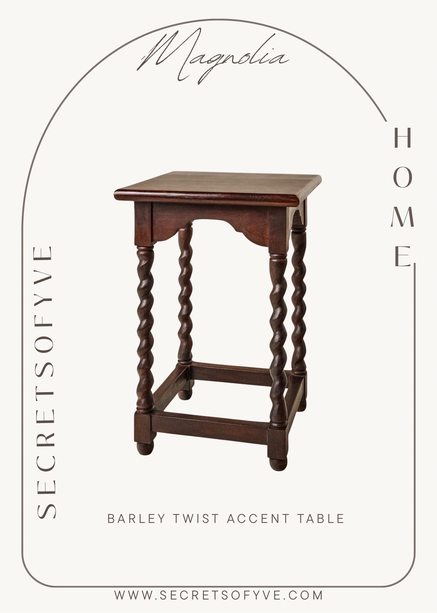 SecretsofYve: this gorgeous accent table can be used in the living room or bedroom and would be wonderful as a nightstand. @magnolia @ltk 
#Secretsofyve #ltkgiftguide
Always humbled & thankful to have you here.. New posts daily at 3pm & 4:15pm EST. 
CEO: PATESI Global & PATESIfoundation.org
@secretsofyve : where beautiful meets practical, comfy meets style, affordable meets glam with a splash of splurge every now and then. I do LOVE a good sale and combining codes! #ltksalealert #ltku #ltkplussize #ltkmidsize #ltkover40 #ltkpetite #ltktall #ltkmens #ltkmomlife
secretsofyve

#LTKSeasonal #LTKHome #LTKWedding