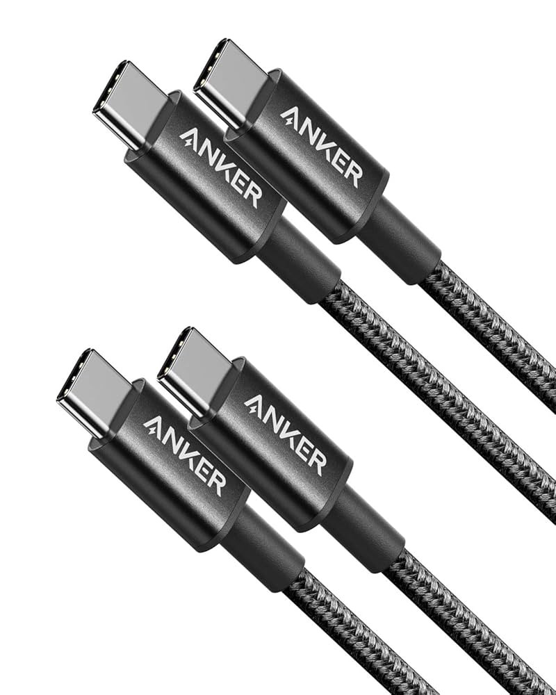 Anker USB C to USB C Cable, Type-C 60W Fast Charging Cable (3FT, 2Pack) for iPhone 16 Series, iPa... | Amazon (US)