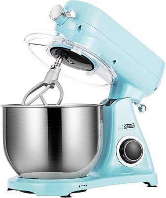 Aucma Stand Mixer,6.5-QT 660W 6-Speed Tilt-Head Food Mixer, Kitchen Electric Mixer with Dough Hoo... | Amazon (US)