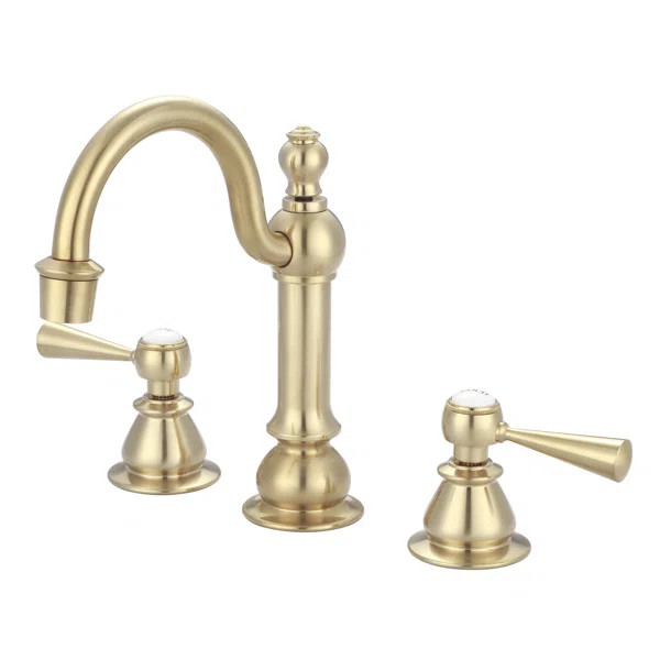 High Arc Torch Widespread Bathroom Faucet with Drain Assembly | Wayfair North America