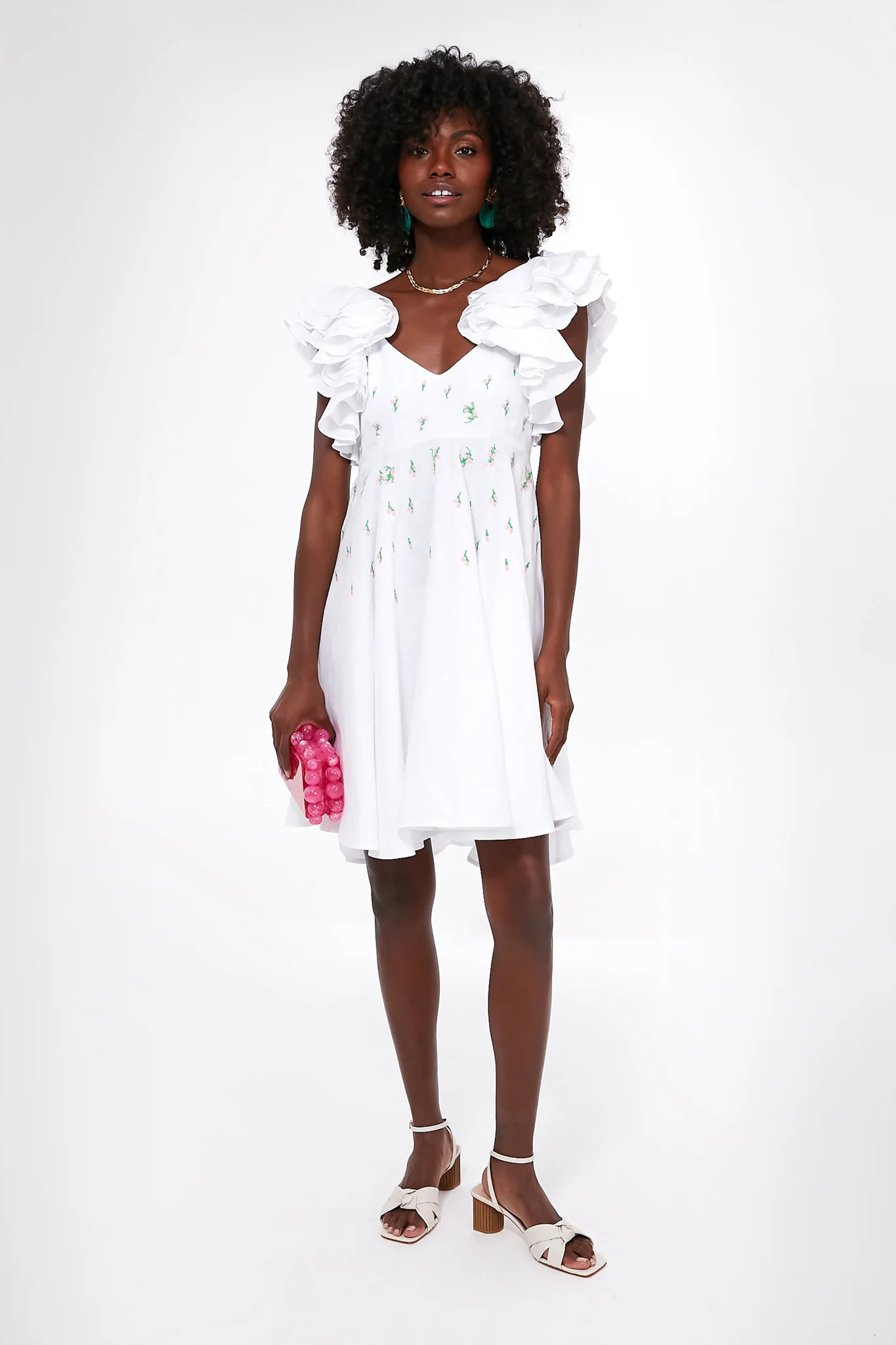 White Galata Mini Dress | Tuckernuck (US)