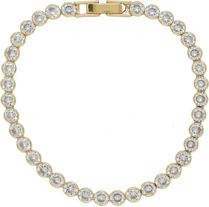 Ettika Cubic Zirconia Bezel Bracelet | Nordstrom | Nordstrom