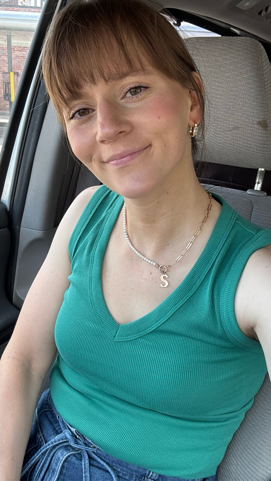 Wearing a size small in the top and bottoms. 

G friendly tank top 🫶🏻

#LTKootd #LTKgrwm #LTKmomlife