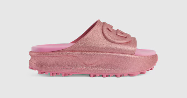 Women's Interlocking G slide sandal | Gucci (US)