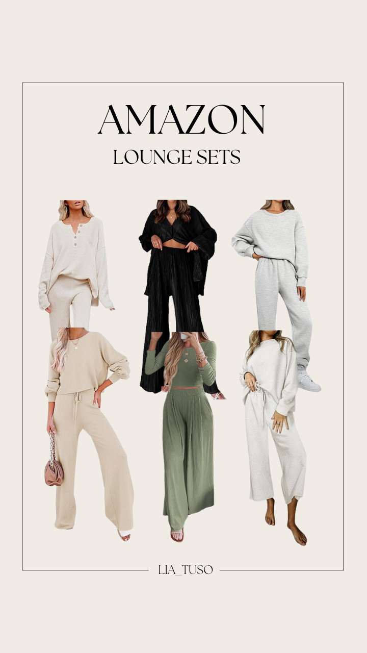 AMAZON Lounge Sets 

#amazon #loungesets #LTKFindsUnder50 #LTKStyleTip 

 #LTKdayinmylife #LTKootd