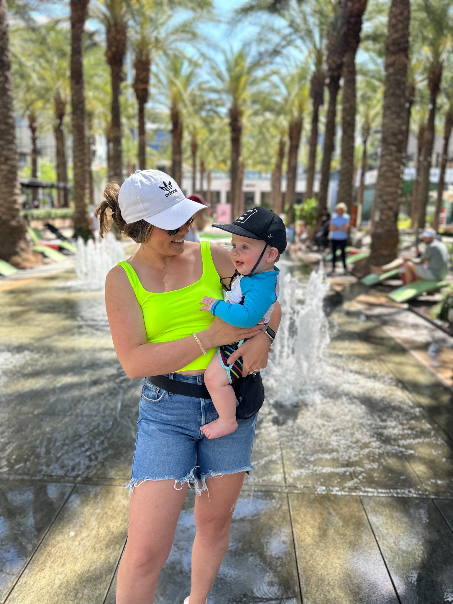 Wearing L in the top and size 29 in shorts

#LTKswim #LTKunder100 #LTKSeasonal