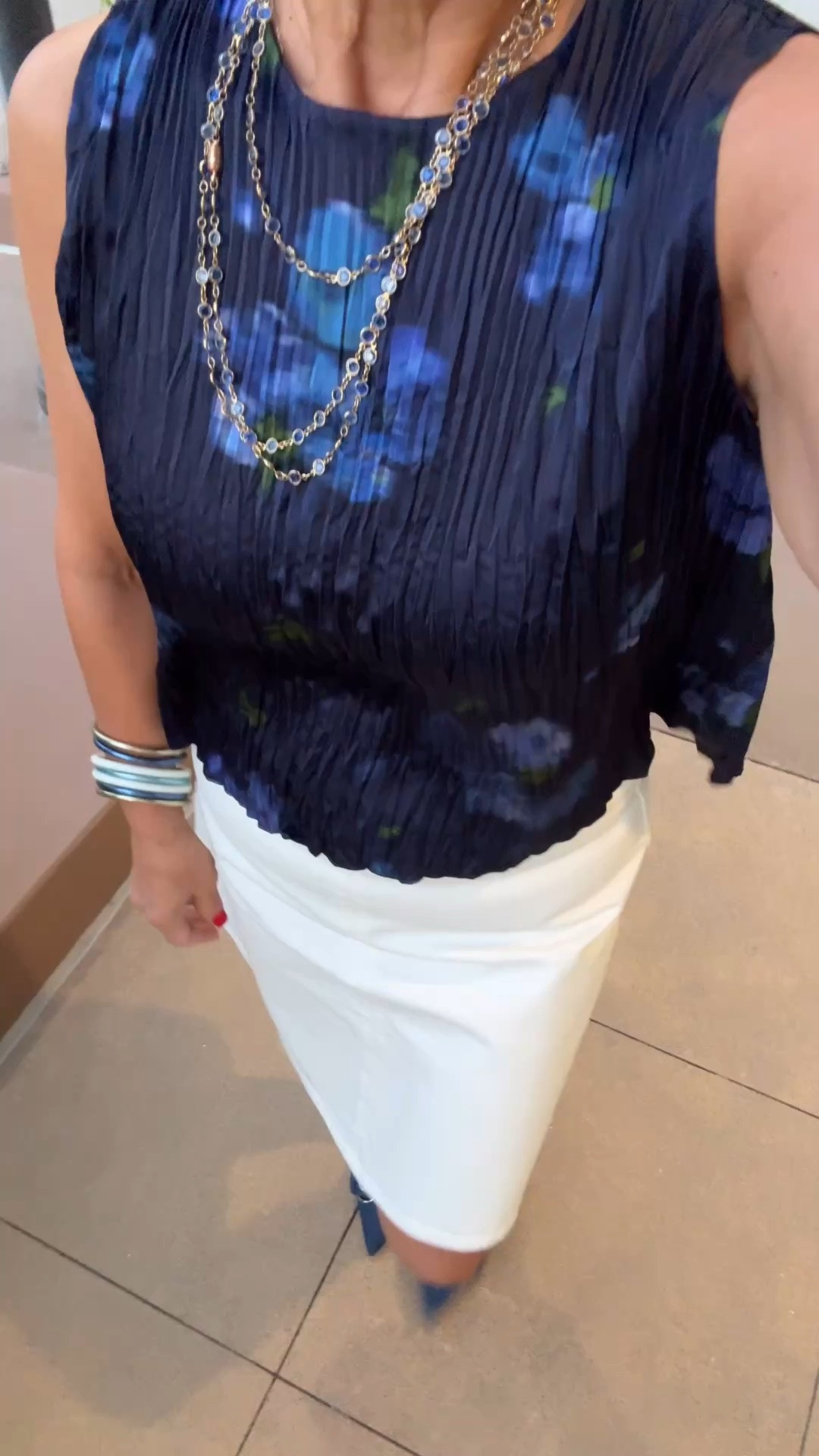 Wearing new summer sale pieces. Got the top from Nordstrom Rack and the skirt from JCrew. Both on sale. Shoes are vintage. 
Getting dressed and looking good can be done on a budget. 

I’m Elisa, a Dallas based wardrobe stylist, consultant, founder of Turnkey Style, and author of The Style Advantage: I Say What HR Can’t. 

I work one on one with professionals as well as with leaders and corporate teams to build authentic executive presence that drives real ROI.

👉🏼 I’m also a mom of two grown boys, a wife, a post-menopausal woman in business, 5’4”, a size 12/14 on the bottom and L on top. 

🙋🏻‍♀️ I’ve been everything from a size 10–18+, which is why fit, function, and real life always come first.

#LTKootd #LTKWorkwear #LTKSaleAlert