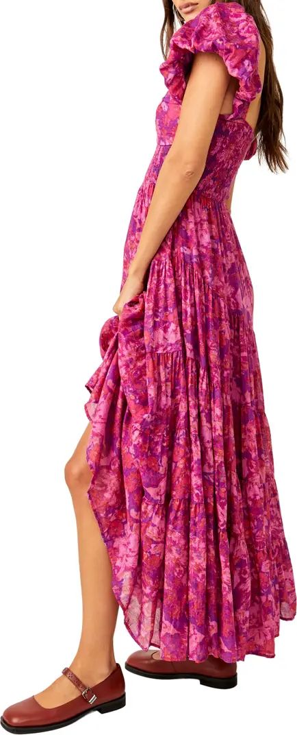 Free People Sundrenched Floral Tiered Maxi Sundress | Nordstrom | Nordstrom