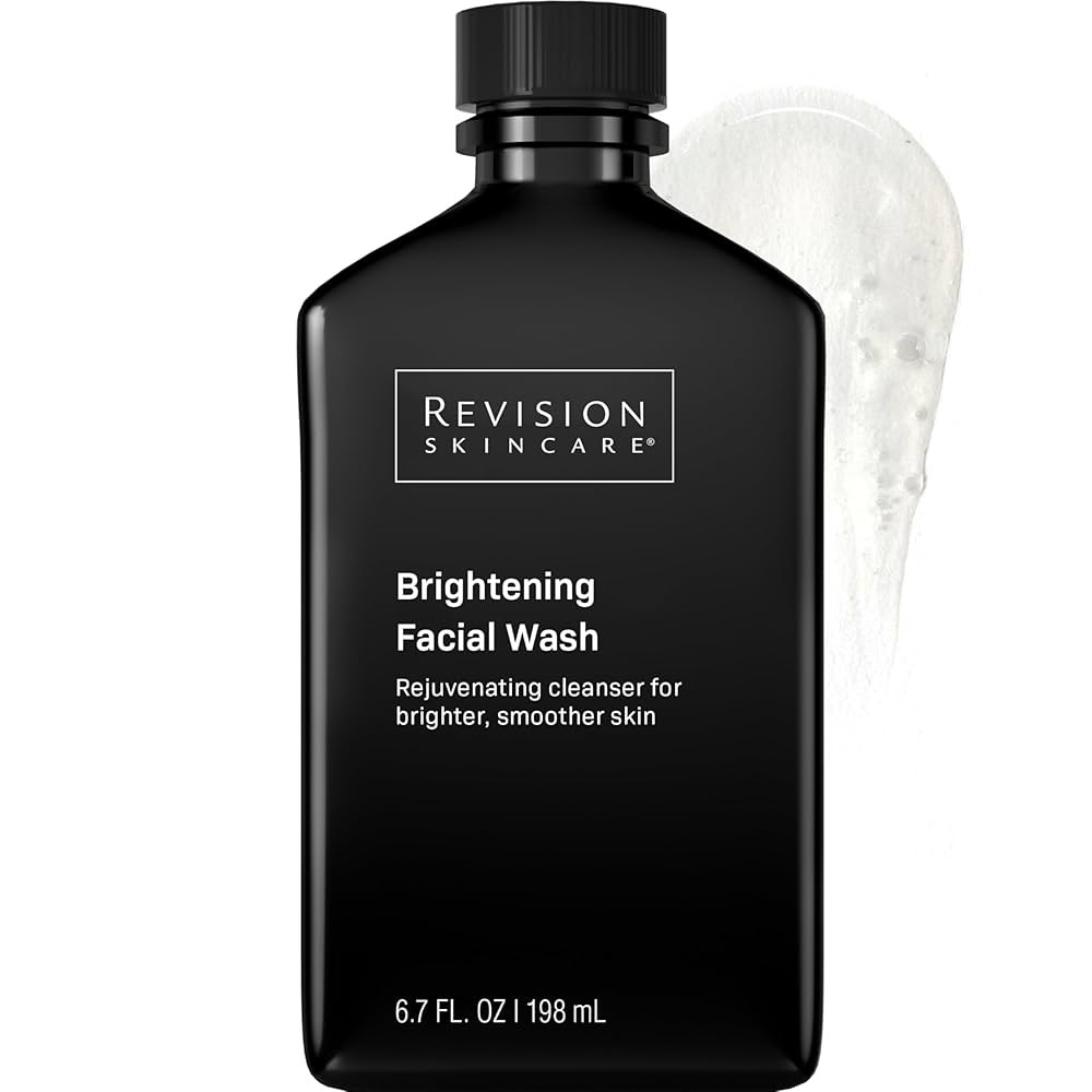 Revision Skincare Brightening Facial Wash, Exfoliating Face Cleanser with Vitamin C and Vitamin E | Amazon (US)