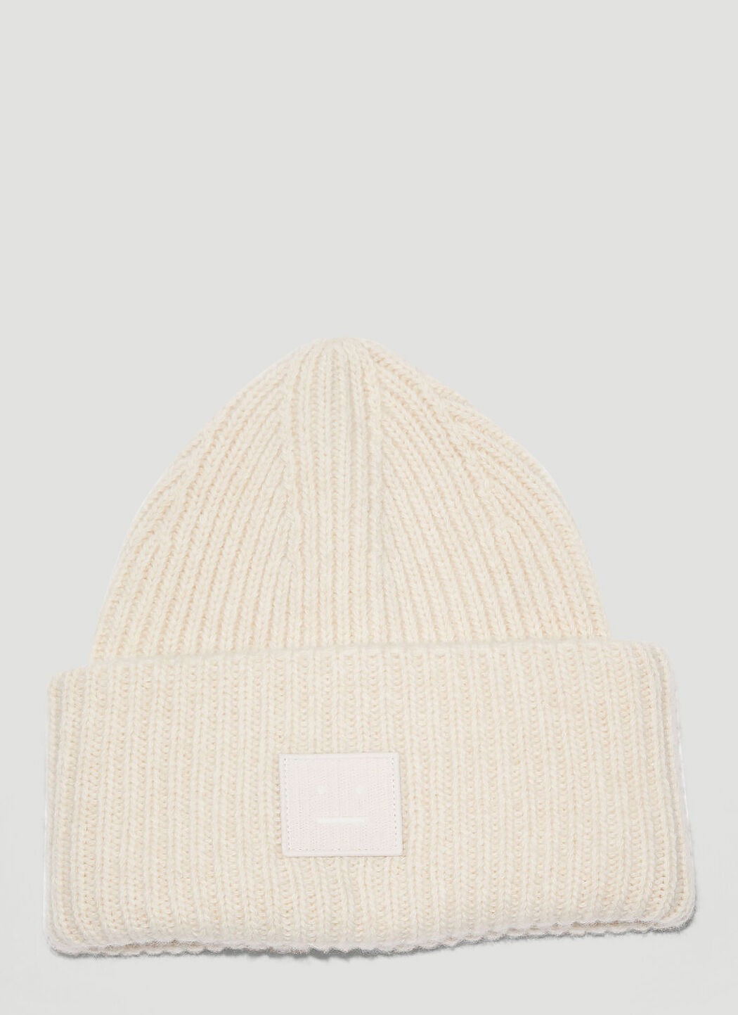 Acne Studios Pansy N Face Beanie Hat  in Beige | LN-CC | LN-CC