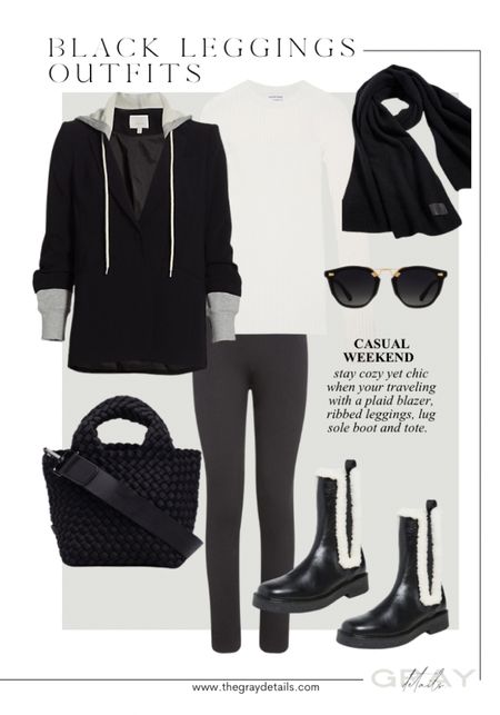 Black leggings outfit 

#LTKtravel #LTKHoliday #LTKstyletip