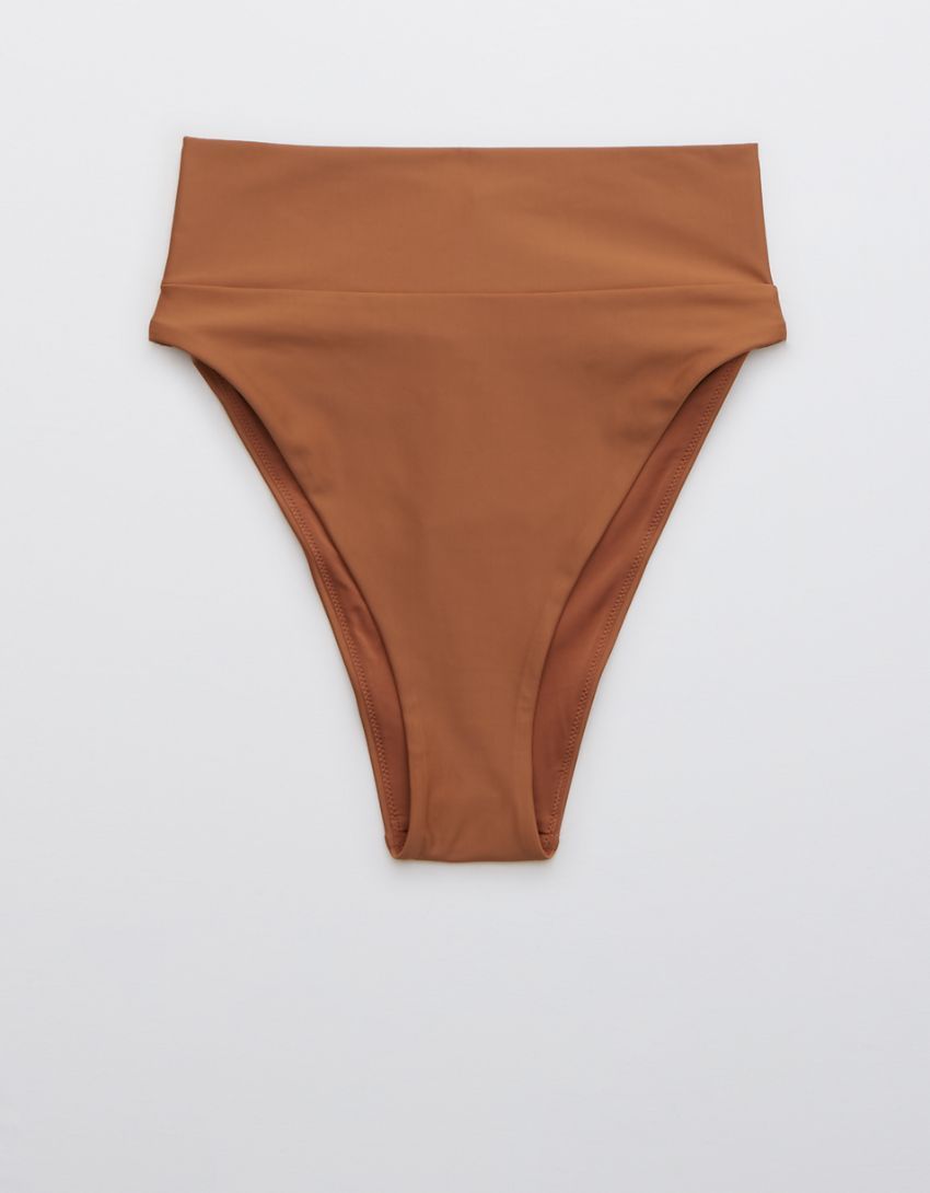 Aerie High Cut Cheeky Bikini Bottom | American Eagle Outfitters (US & CA)