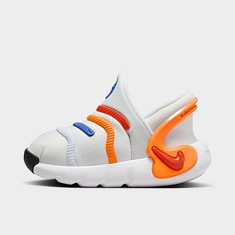 Nike Kids Toddler Dynamo 2 EasyOn Casual Shoes (2C-7C) in Summit White/Total Orange/Astronomy Blue Size: 2.0 | Finish Line (US)