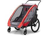 Schwinn Kids Bike Trailer and Stroller, Seats 2 Riders, Carrier Canopy for Sun Protection and Wea... | Amazon (US)