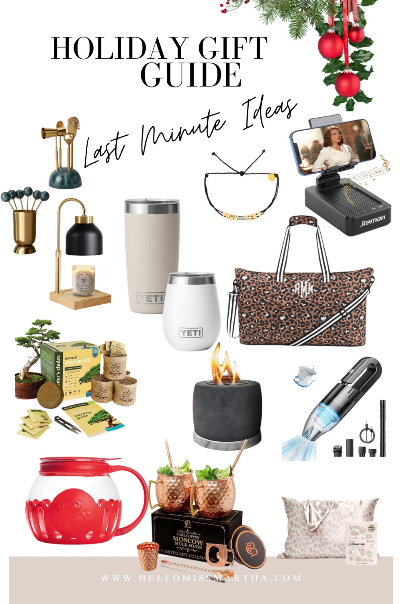 I know we aren’t quite there yet, but here’s a few great last min ideas almost all under $25!  
#giftguide #lastminutegifts #under25 #giftexchange 

#LTKGiftGuide #LTKHoliday #LTKFindsUnder50