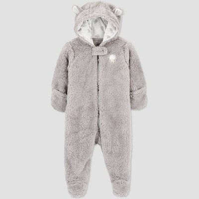 Baby Pram Sheep Fashion Snowsuit Jacket - Just One You® made by carter's Gray | Target