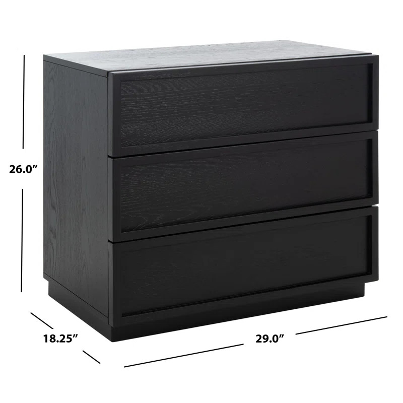 Hudson 3 - Drawer Dresser | Wayfair North America