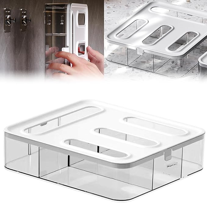 Kitchen Storage Bag Organizer, Acrylic Baggie organizer for Drawer, Plastic Bag Organizer complic... | Amazon (US)